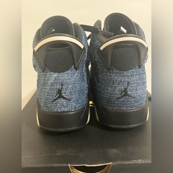 Jordan 6 Retro High Wash Denim Size 5Y - Picture 6 of 9